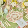 Online Mrs. Alice Dahlia Starter Plates (Set Of 4)