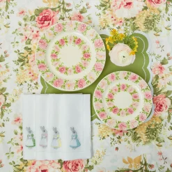 Online Mrs. Alice Dahlia Starter Plates (Set Of 4)