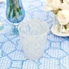 Discount Mrs. Alice Dappled White Glasses & Jug Set