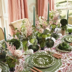 Sale Mrs. Alice Dusty Green Candles (Set Of 8)