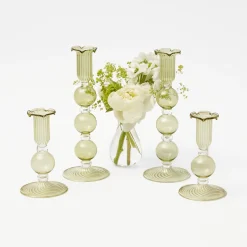 New Mrs. Alice Eden Green Candle Set (Spring Green)