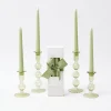 Discount Mrs. Alice Eden Green Candle Set (Spring Green)