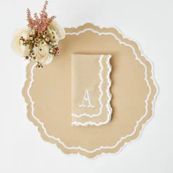 Hot Mrs. Alice Edith Sand Placemats (Set Of 4)