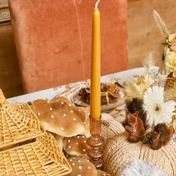 Online Mrs. Alice Elodie Chestnut Candle Holder (Pair)