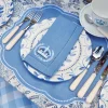 Online Mrs. Alice Eloise Blue Placemats & Coronation Napkins (Set Of 4)