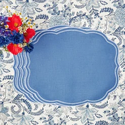 Online Mrs. Alice Eloise Blue Placemats & Coronation Napkins (Set Of 4)