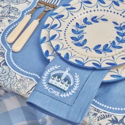 Online Mrs. Alice Eloise Blue Placemats & Coronation Napkins (Set Of 4)