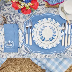 Online Mrs. Alice Eloise Blue Placemats & Coronation Napkins (Set Of 4)