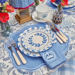 Online Mrs. Alice Eloise Blue Placemats & Coronation Napkins (Set Of 4)