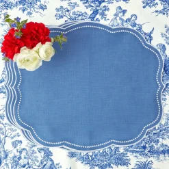 Clearance Mrs. Alice Eloise Blue Placemats (Set Of 4)