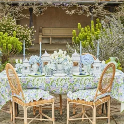 Mrs. Alice Eloise Green And Blue Napkins (Set Of 4)