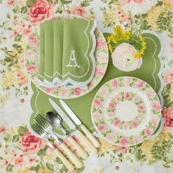 Mrs. Alice Elsa Green Napkins (Set Of 4)