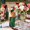 Mrs. Alice Emerald Green Hobnail Glasses & Jug Set