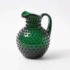 Best Mrs. Alice Emerald Green Hobnail Jug
