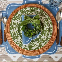 Online Mrs. Alice Eve Blue Linen Napkins (Set Of 4)