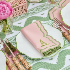 Clearance Mrs. Alice Fleur Pink Napkins (Set Of 4)