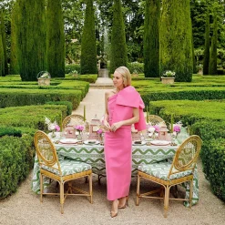New Mrs. Alice Fleur Pink Placemats & Napkins (Set Of 4)