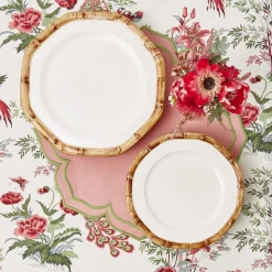 Hot Mrs. Alice Fleur Pink Placemats (Set Of 4)