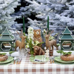 New Mrs. Alice Forest Green Candles (Set Of 8)