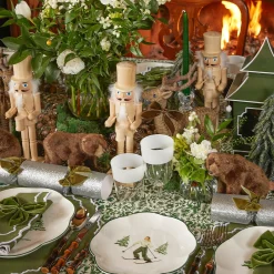 New Mrs. Alice Forest Green Candles (Set Of 8)
