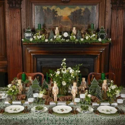 New Mrs. Alice Forest Green Candles (Set Of 8)