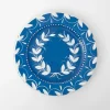 Outlet Mrs. Alice French Blue Garland Dinner Plate