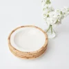 Sale Mrs. Alice Geometric Bamboo Bowl