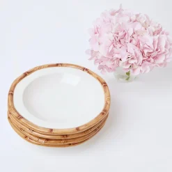 Sale Mrs. Alice Geometric Bamboo Bowl