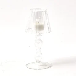 Online Mrs. Alice Glass Lantern Tea Light Holder (Pair) - 18Cm