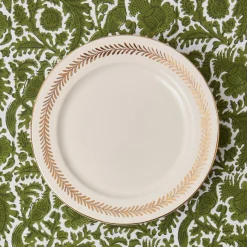 Hot Mrs. Alice Gold Garland Dinner Plates (Set Of 4)