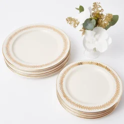 Discount Mrs. Alice Gold Garland Dinner Plate