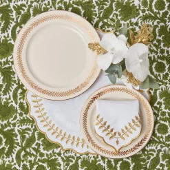 Discount Mrs. Alice Gold Garland Dinner Plate