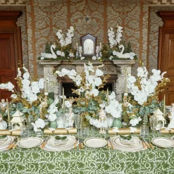 New Mrs. Alice Gold Garland Starter Plate