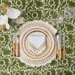 New Mrs. Alice Gold Garland Starter Plate