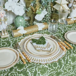 Hot Mrs. Alice Gold Garland Starter Plates (Set Of 4)