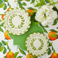 New Mrs. Alice Green Garland Starter Plates (Set Of 4)