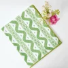 New Mrs. Alice Green Ikat Tablecloth