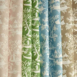 Best Mrs. Alice Green Pagoda Garden Fabric