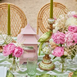 Outlet Mrs. Alice Green Parrot Candlescape