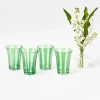 Hot Mrs. Alice Green Positano Glasses (Set Of 4)