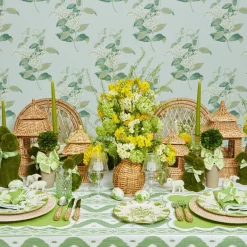 New Mrs. Alice Green Saddle Stitch Napkin Bows (Set Of 4)