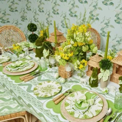 New Mrs. Alice Green Saddle Stitch Napkin Bows (Set Of 4)