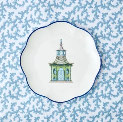 Sale Mrs. Alice Green Scalloped Pagoda Starter Plate