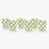 Hot Mrs. Alice Green Swirl Outdoor Glasses (Set Of 6)
