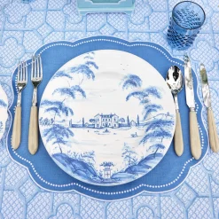 Outlet Mrs. Alice Grey Horn Cutlery Set (5 Piece)