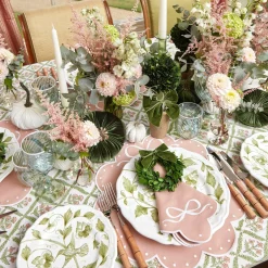 Clearance Mrs. Alice Hand Painted Hummingbird Dinner Plate