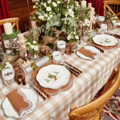 Sale Mrs. Alice Heidi & Hans Skier Dinner Plate (Set Of 4)