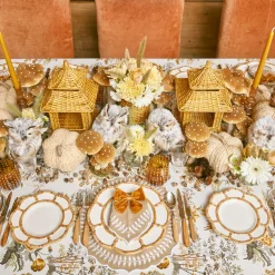 Mrs. Alice Honey Rattan Pagoda Lantern