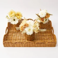 Hot Mrs. Alice Honey Rattan Vase (Set Of 3)