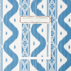 Outlet Mrs. Alice Ikat Stripe Fabric